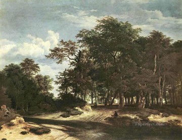  Isaakszoon Lienzo - El gran bosque Jacob Isaakszoon van Ruisdael